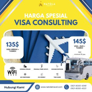 Visa Umroh (*Harga Dalam USD)