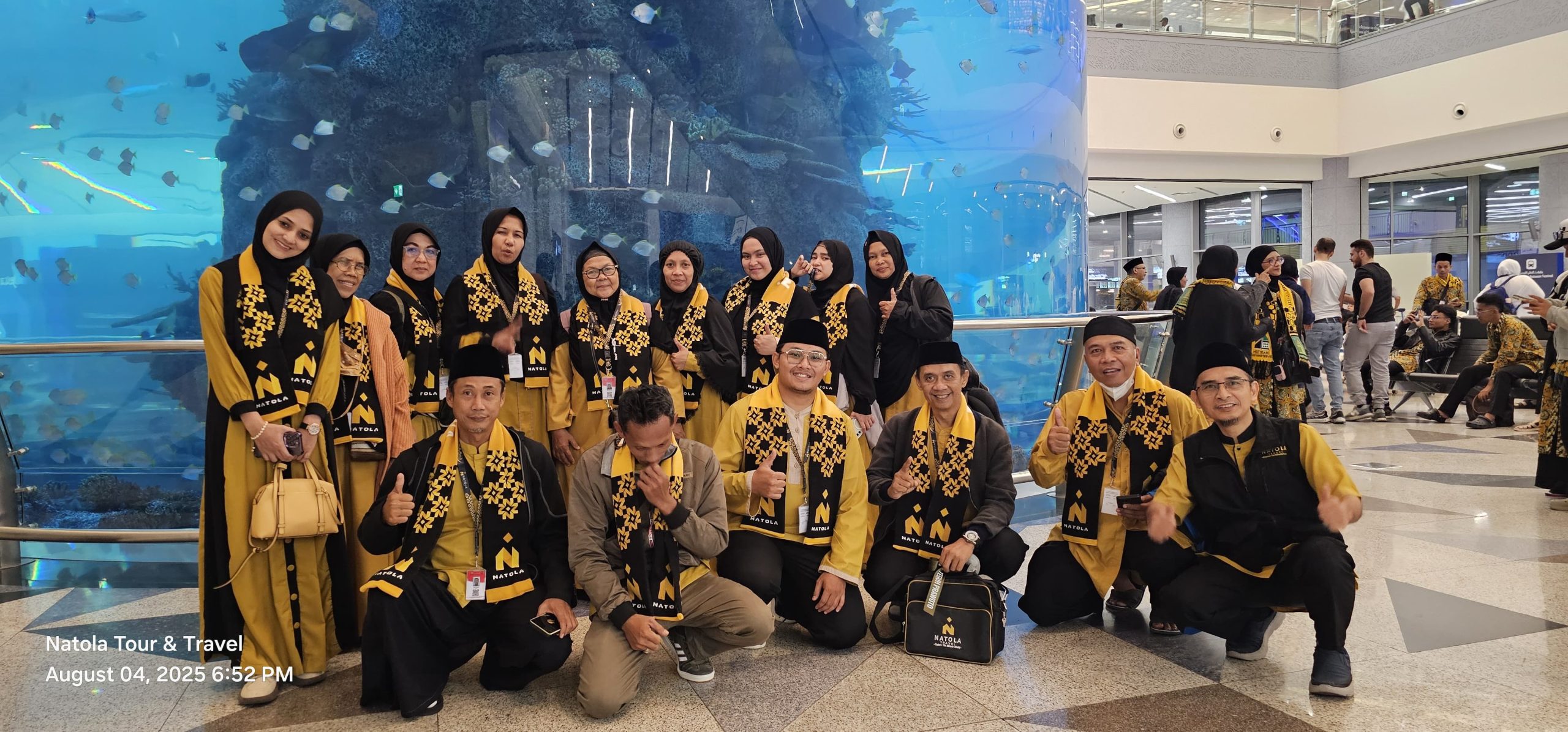 Jama'ah sampai di Bandara King Abdul Aziz