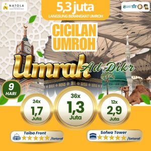 Paket Cicilan Umroh - Al Dzikr 9 Hari