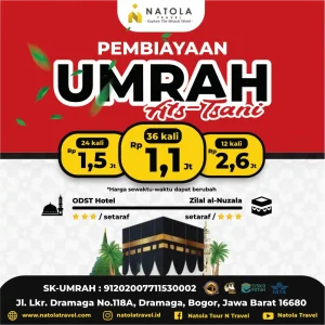 Paket Pembiayaan Umroh - Ats Tsani 9 Hari